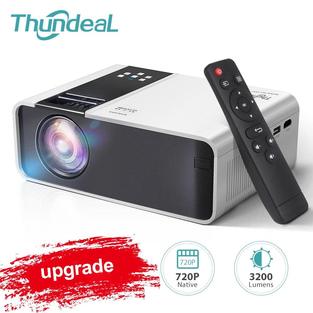 ThundeaL HD Mini Projector TD90 Native 1280 x 720P LED WiFi