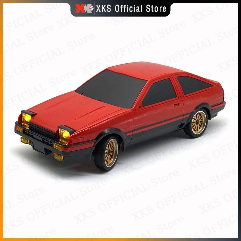 2023 New 1/18 Mini RC Car AE86 Model 2.4Ghz Remote Control RWD On-Road LED Light Drift Racing Electric Toy Car Gift for Children - YOURISHOP.COM