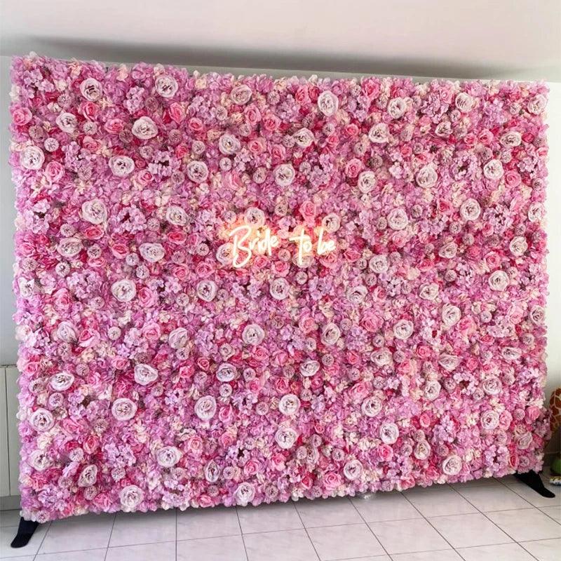 40x60cm Artificial Flower Wall Hanging Wedding Decoration Halloween Christmas Decoration Rose Fake Flowers Birthday Home Decor - YOURISHOP.COM