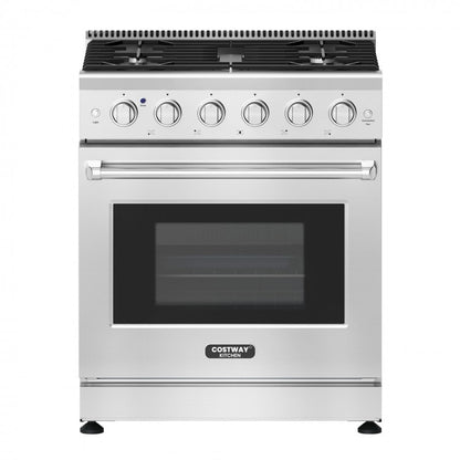 Freestanding Natural Gas Range with 5 Burners Cooktop 56318479, 30", 4.55 cu.ft.