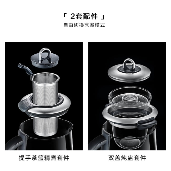 Buydeem high-end health kettle K2973 can be scheduled and adjusted. Food grade stainless steel can cook and stew