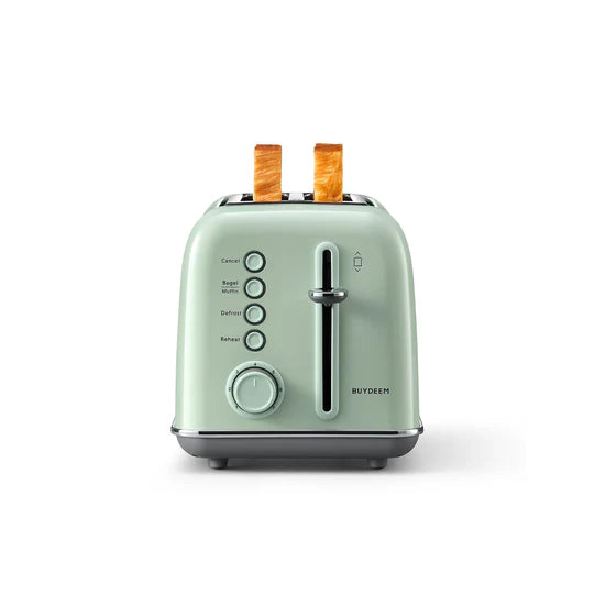 Buydeem DT620 Retro 2-Slice Toaster