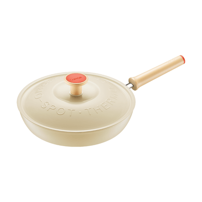 Supor exquisite red dot non-stick frying pan EJ26QLP01, 26 cm diameter, with lid