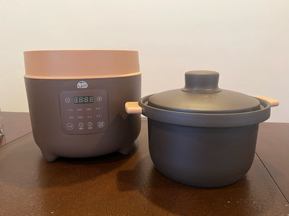 Myland 8-cup/4L natural purple clay rice cooker ERCP080