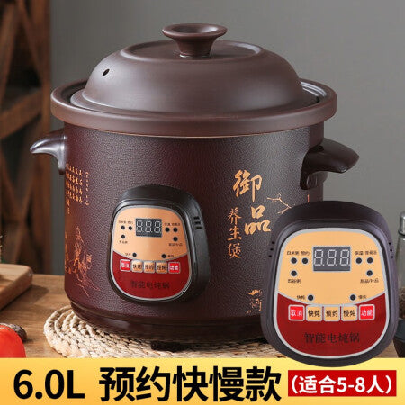 KKT Purple Clay Pot ESRP3060, MultipleFunctions, 6L