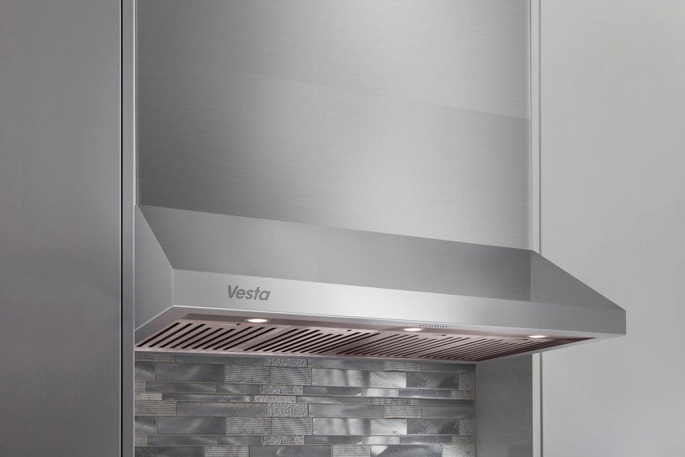 Vesta Madrid Range Hood VRH-MADRID-SS, 1000CFM 36''/48'' Stainless Steel Wall Mount/Under Cabinet