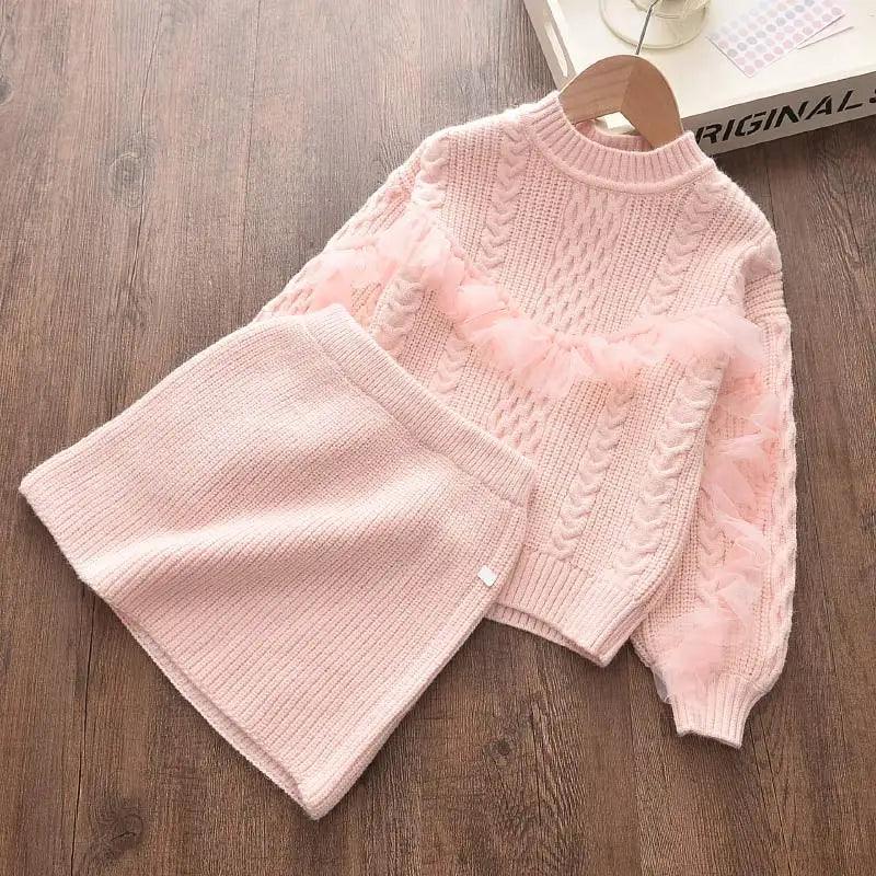 Bear Leader Girls Clothing Set New Brand Girl Clothes Long Sleeve Plaid Kids Suit Top+Pant 2pcs Elegant Children Clothing Outfit - YOURISHOP.COM