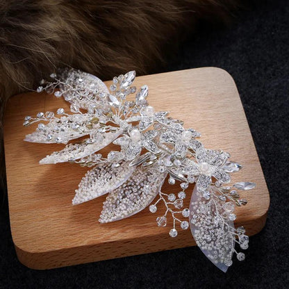 Crystal Wedding Hair Clip Hair Accessories Jewelry Ladies Hair Accessoire Cheveux Bridal Tiaras Bijoux Hair Stick for Women - YOURISHOP.COM