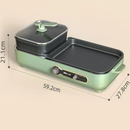 DKL-C16C1: BEAR Multi-function Electric Barbecue Hot Pot - YOURISHOP.COM