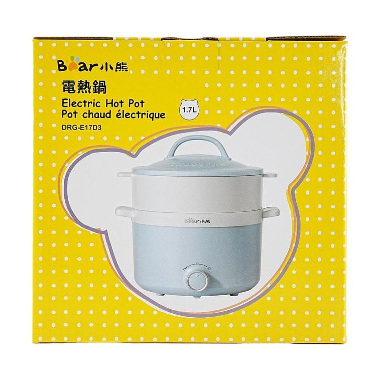 Electric Multipurpose Mini Hot Pot and Steamer Pot 1.7L DRG-E17D2 - YOURISHOP.COM