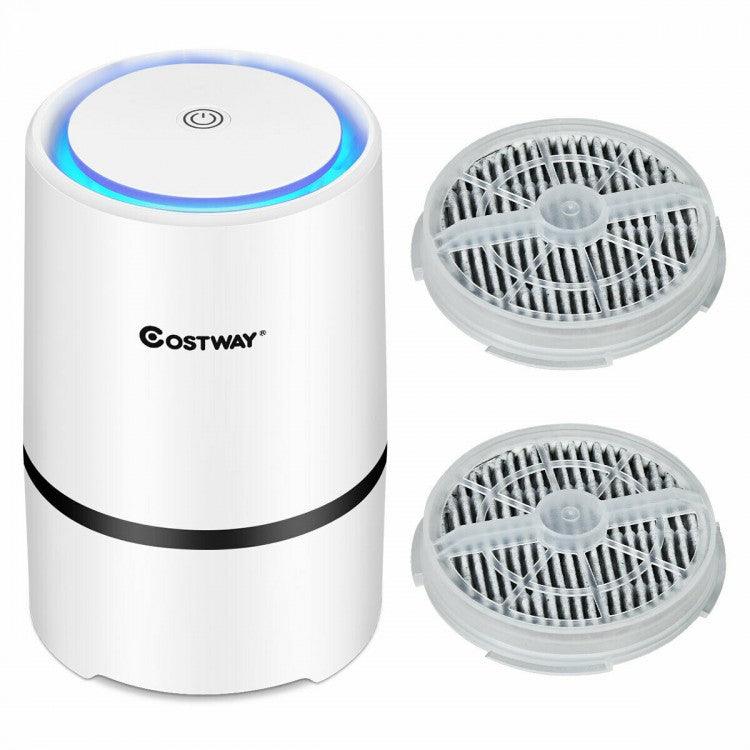 EP24045A: Mini Ionic 3-in-1 Composite HEPA Air Purifier - YOURISHOP.COM