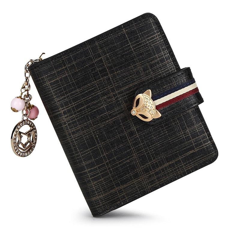 Designer trifold cheap wallet womens