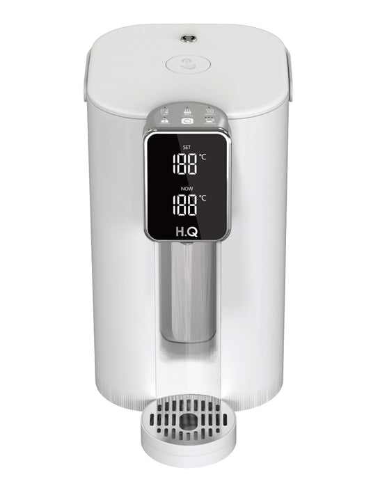 HQ electric thermos HQ1012, glass liner, 3 liters, with clear temperature display and heat preservation function