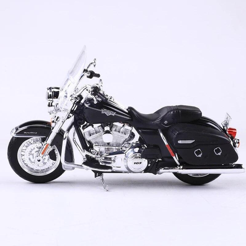 Maisto 1:12 Harley-Davidson 2013 FLHRC Road King Classic Simulation Alloy Motorcycle Model Toy Car Collecting - YOURISHOP.COM