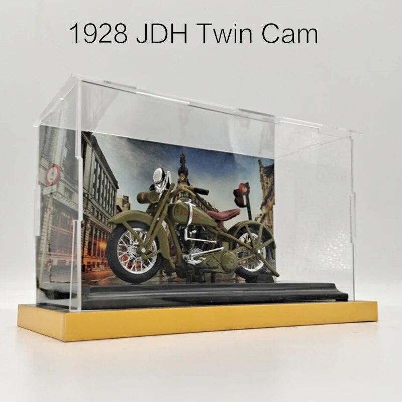 Maisto 1:18 HARLEY DAVIDSON 1928 JDH Twin Cam Diecast Motorcycle Model Workable Toy Gifts Collection - YOURISHOP.COM