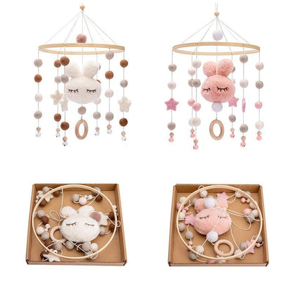 Newborn Bed Bell Baby Rattles Crib Mobiles Activity Play Gym Toy for 0-12 Months Cart Accessories - YOURISHOP.COM