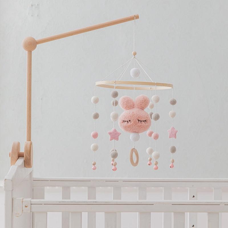 Newborn Bed Bell Baby Rattles Crib Mobiles Activity Play Gym Toy for 0-12 Months Cart Accessories - YOURISHOP.COM