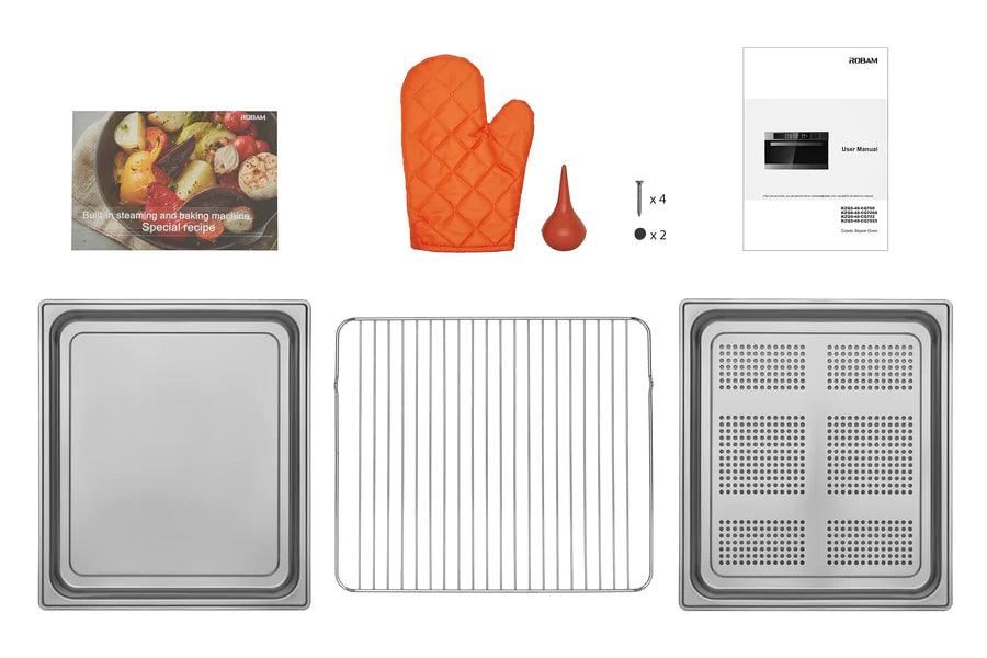 ROBAM Built-in Oven CQ762, 30" Slide-In Touch w/ LED Screen - YOURISHOP.COM