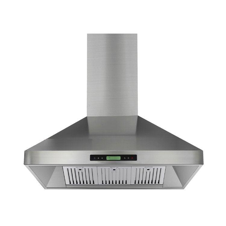 Vesta rangne hood VRH-PRAGUE-SS, 900CFM 36'' Stainless Steel Island - YOURISHOP.COM