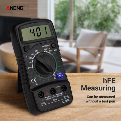 ANENG XL830L Digital Multimeter Esr Meter Testers Automotive Electrical Dmm Transistor Peak Tester Meter Capacitance Meter - YOURISHOP.COM