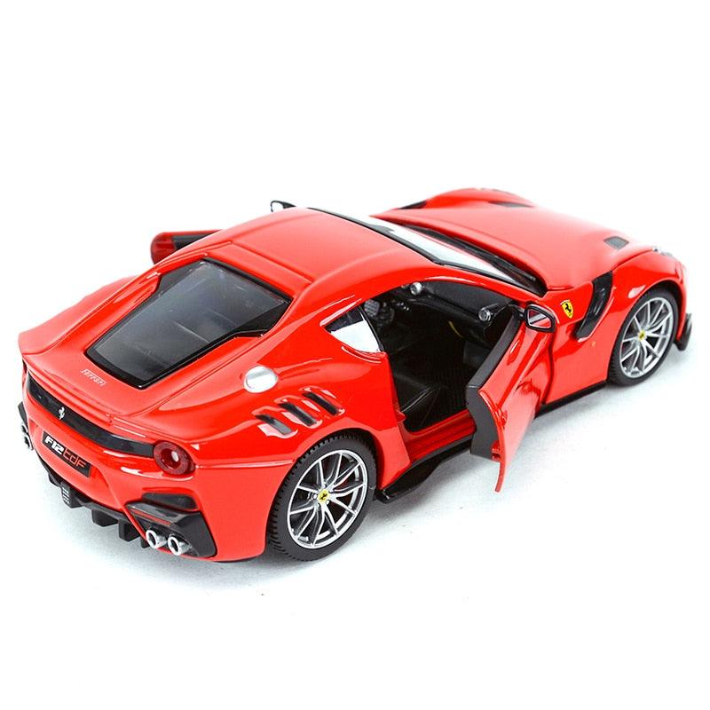 Bburago 1:24 Ferrari F12 tdf Sports Car Static Die Cast Vehicles Collectible Model Car Toys - YOURISHOP.COM