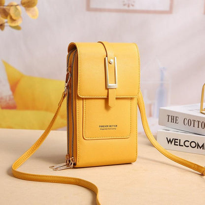 Brand Designer Mini Women Shoulder Bags PU Leather Phone Crossbody Bag Ladies Purse Zipper Clutch Female Small Messenger Bag NEW - YOURISHOP.COM