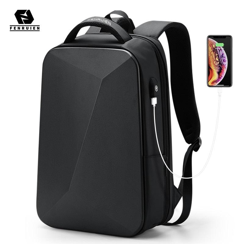 Fenruien Brand Laptop Backpack Anti-theft Waterproof School Backpacks USB Charging Men Business Travel Bag Backpack New Design - YOURISHOP.COM