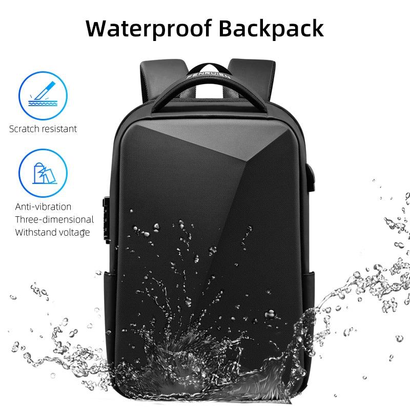 Fenruien Brand Laptop Backpack Anti-theft Waterproof School Backpacks USB Charging Men Business Travel Bag Backpack New Design - YOURISHOP.COM