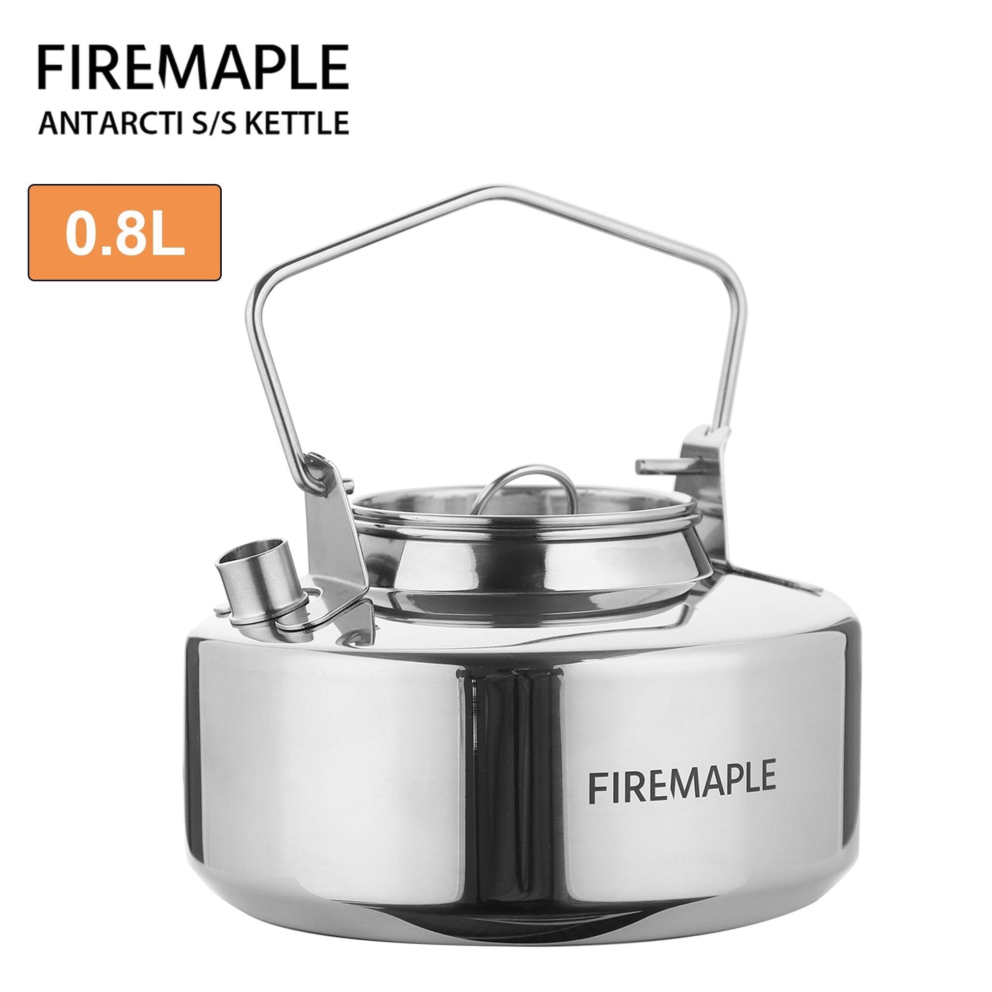 Fire Maple Antarcti Stainless Steel Backpacking Camping Kettle Bushcraft Gear Outdoor Durable Teapot High Quality S304 1L 295g - YOURISHOP.COM