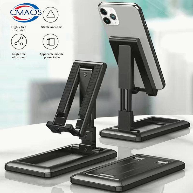 Foldable Tablet Mobile Phone Desktop Phone Stand for iPad iPhone Samsung Desk Holder Adjustable Desk Bracket Smartphone Stand - YOURISHOP.COM