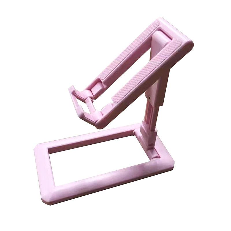 Foldable Tablet Mobile Phone Desktop Phone Stand for iPad iPhone Samsung Desk Holder Adjustable Desk Bracket Smartphone Stand - YOURISHOP.COM