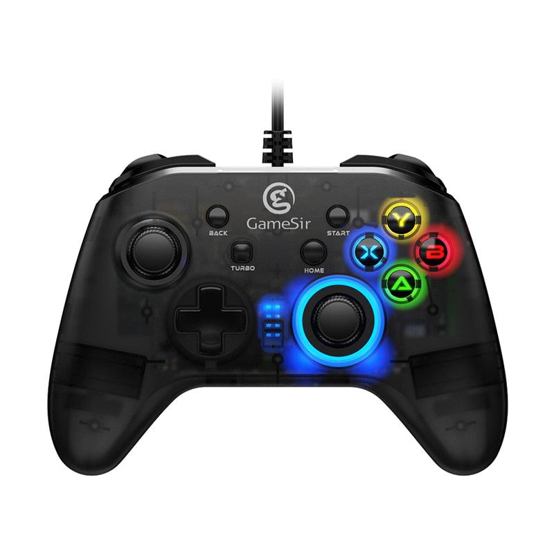 GameSir T4w Wired Gamepad and Carrying Case, Game Controller with Vibration and Turbo Function PC Joystick for Windows 7 8 10 11 - YOURISHOP.COM