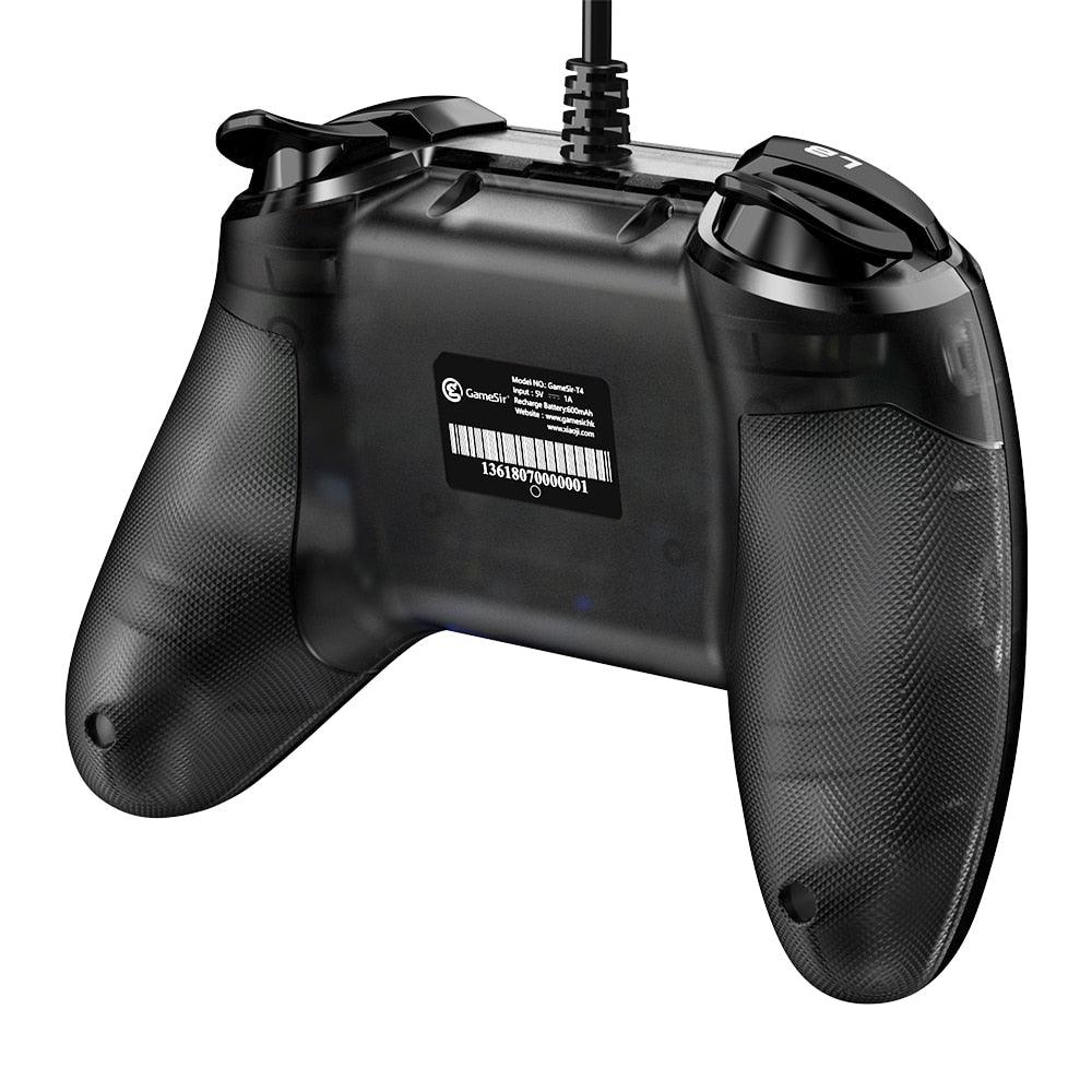 GameSir T4w Wired Gamepad and Carrying Case, Game Controller with Vibration and Turbo Function PC Joystick for Windows 7 8 10 11 - YOURISHOP.COM