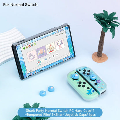 GeekShare Nintendo Switch Shell Cute Shark Party TPU Soft Full Cover Case For Nintendo Switch Joy-con Cover Shell NS Accessories - YOURISHOP.COM