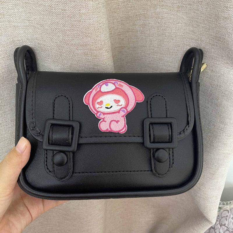 Kawaii Sanrio Kuromi Cambridge Bag Net Red with The Same Bag All-match Underarm Bag Shoulder Bag Japan and South Korea Gift - YOURISHOP.COM