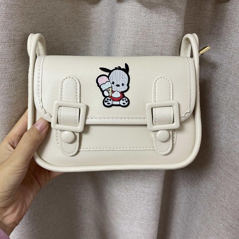 Kawaii Sanrio Kuromi Cambridge Bag Net Red with The Same Bag All-match Underarm Bag Shoulder Bag Japan and South Korea Gift - YOURISHOP.COM