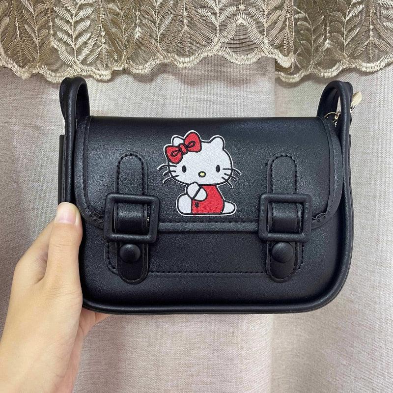 Kawaii Sanrio Kuromi Cambridge Bag Net Red with The Same Bag All-match Underarm Bag Shoulder Bag Japan and South Korea Gift - YOURISHOP.COM