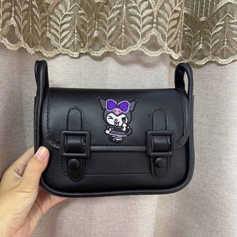 Kawaii Sanrio Kuromi Cambridge Bag Net Red with The Same Bag All-match Underarm Bag Shoulder Bag Japan and South Korea Gift - YOURISHOP.COM