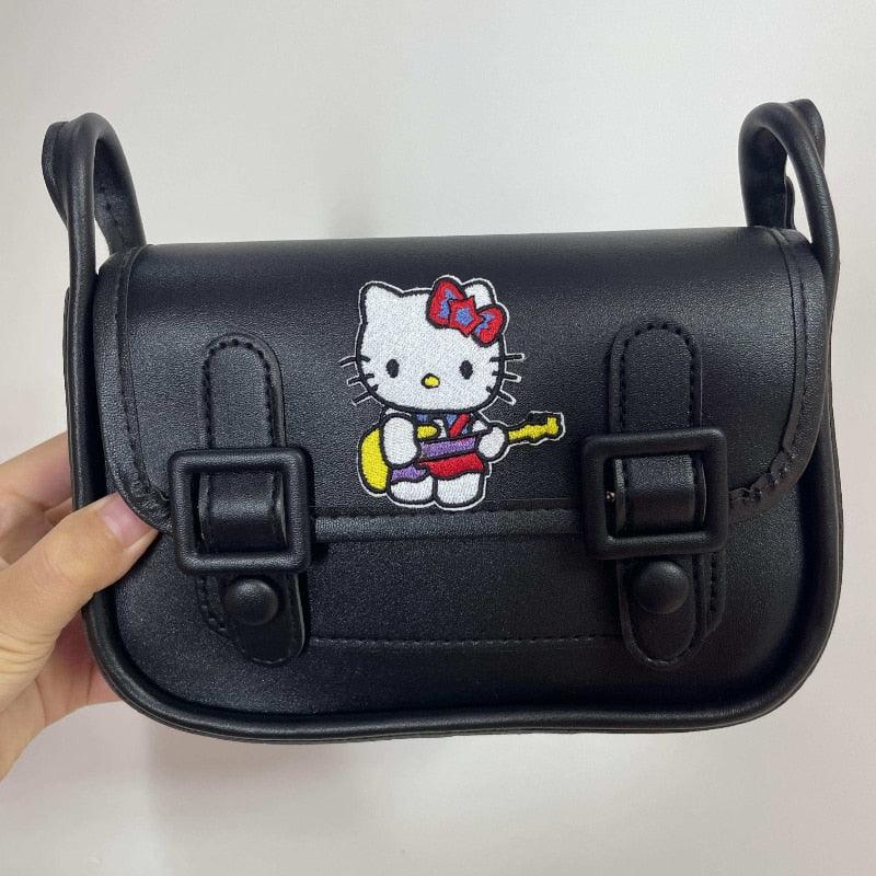 Kawaii Sanrio Kuromi Cambridge Bag Net Red with The Same Bag All-match Underarm Bag Shoulder Bag Japan and South Korea Gift - YOURISHOP.COM