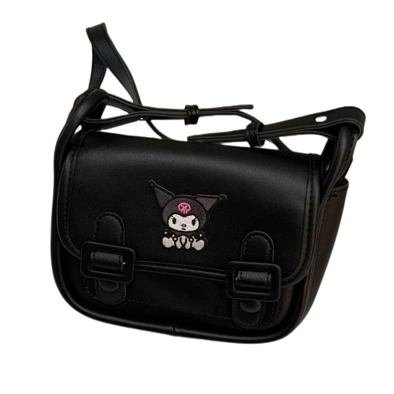 Kawaii Sanrio Kuromi Cambridge Bag Net Red with The Same Bag All-match Underarm Bag Shoulder Bag Japan and South Korea Gift - YOURISHOP.COM