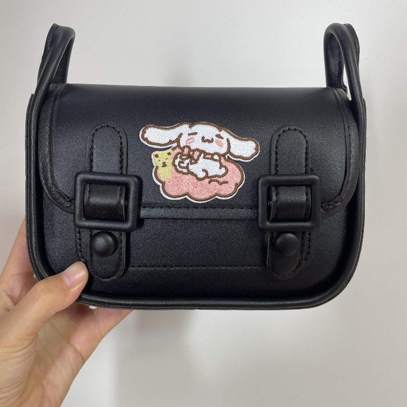 Kawaii Sanrio Kuromi Cambridge Bag Net Red with The Same Bag All-match Underarm Bag Shoulder Bag Japan and South Korea Gift - YOURISHOP.COM