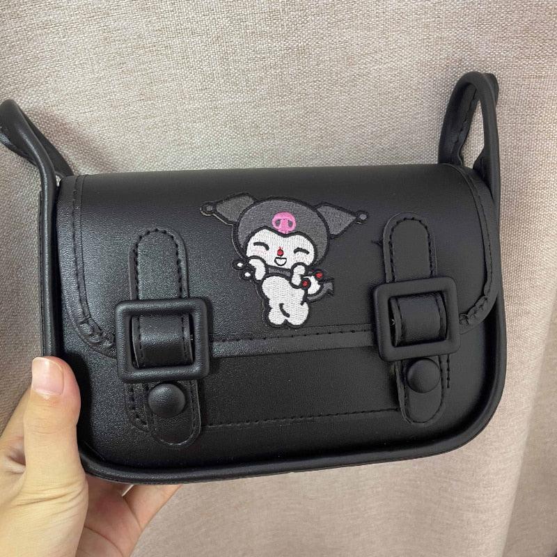 Kawaii Sanrio Kuromi Cambridge Bag Net Red with The Same Bag All-match Underarm Bag Shoulder Bag Japan and South Korea Gift - YOURISHOP.COM