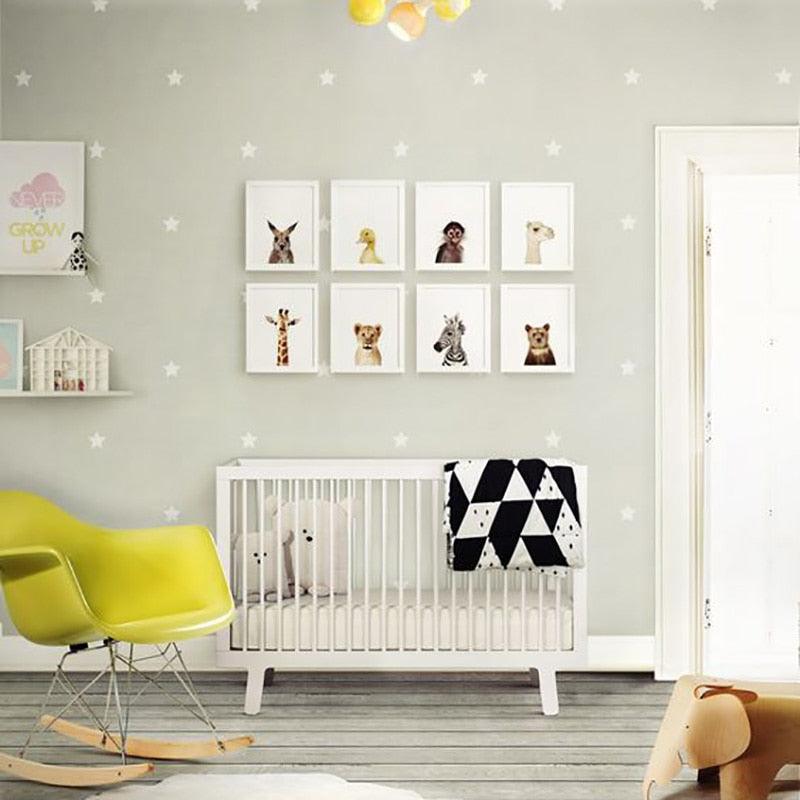 Kids Wall Sticker Stars Baby Nursery Bedroom Stickers For Kids Room Baby Play Mat Crawling Mat Baby Carpet Rug Developing Mat - YOURISHOP.COM