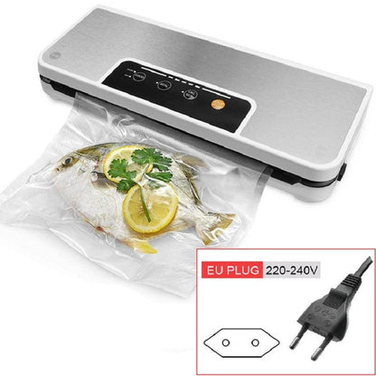 LAIMENG Vacuum Sealer with Roll Holder Pulse Function Sous Vide Vacuum Packing Machine For Food Storage Packer Vacuum Bags S285 - YOURISHOP.COM