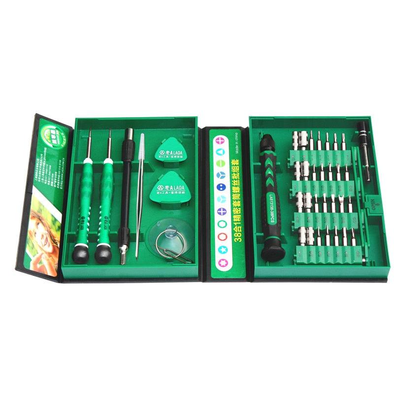 LAOA 38 in 1 Screwdrivers Set Precision Screwdriver bit set Laptop Mobile phone Repair Tools Kit Precise Screw Driver Hand tools - YOURISHOP.COM