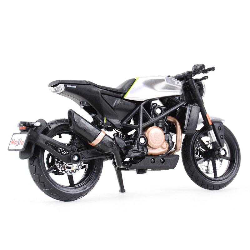 Maisto 1:18 2018 Husqvarna Vitpilen 701 Static Die Cast Vehicles Collectible Hobbies Motorcycle Model Toys - YOURISHOP.COM