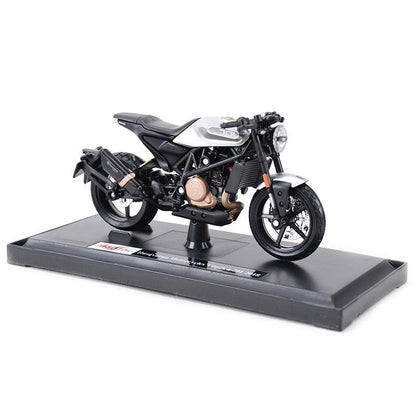 Maisto 1:18 2018 Husqvarna Vitpilen 701 Static Die Cast Vehicles Collectible Hobbies Motorcycle Model Toys - YOURISHOP.COM