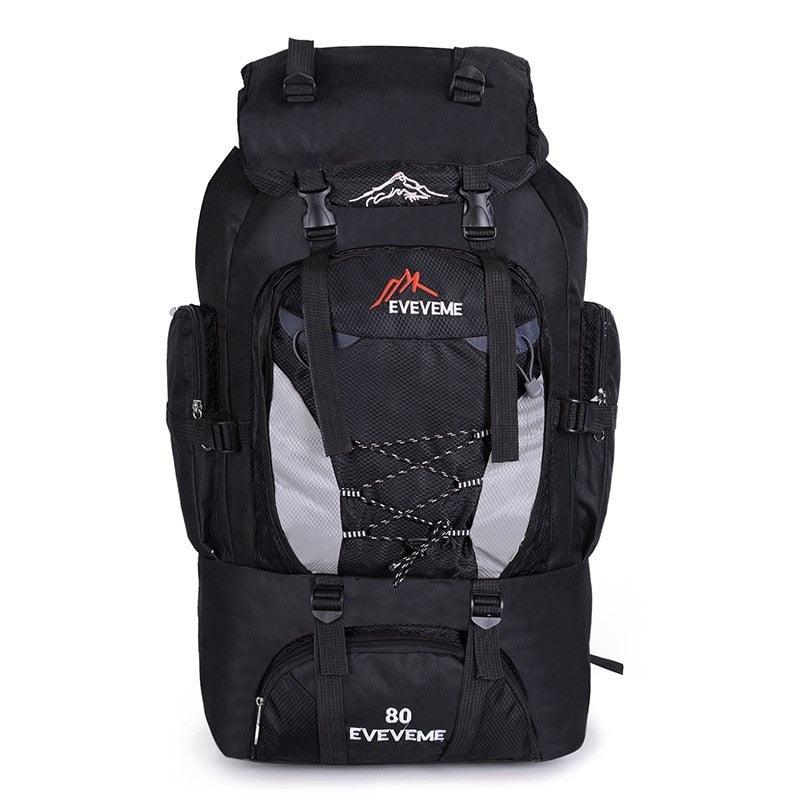 Men&#39;s 80L Large Waterproof Climbing Hiking Backpack Camping Mountaineering Backpack Sport Outdoor Rucksack Bag - YOURISHOP.COM