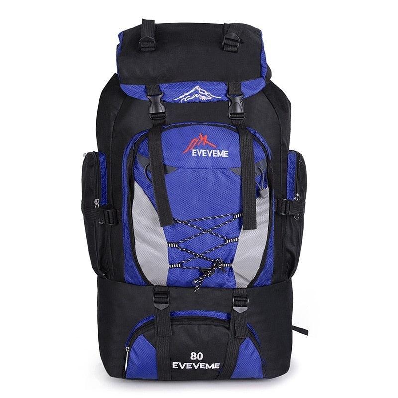 Men&#39;s 80L Large Waterproof Climbing Hiking Backpack Camping Mountaineering Backpack Sport Outdoor Rucksack Bag - YOURISHOP.COM