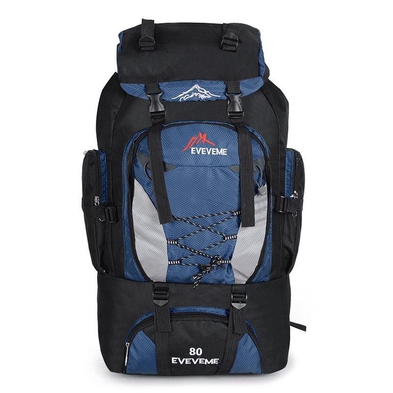 Men&#39;s 80L Large Waterproof Climbing Hiking Backpack Camping Mountaineering Backpack Sport Outdoor Rucksack Bag - YOURISHOP.COM